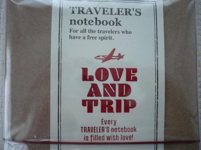 新品トラベラーズノート Love and trip レギュラーサイズ レッド