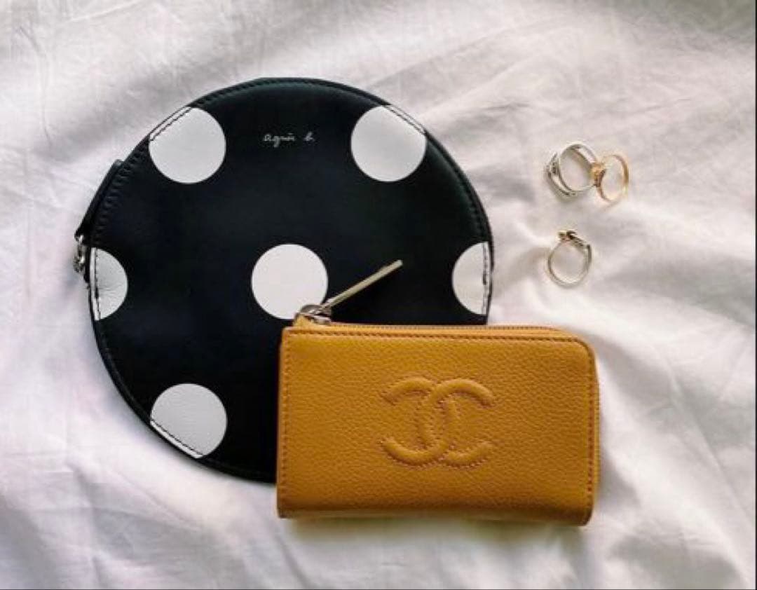 CHANEL シャネル 確実本物 ケース カードケース キャビアスキン