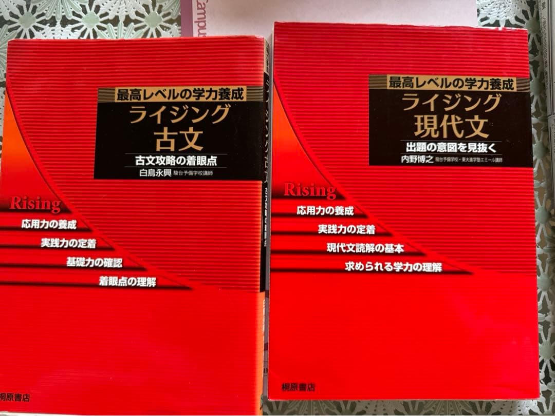 ライジング現代文 最高レベルの学力養成　内野博之