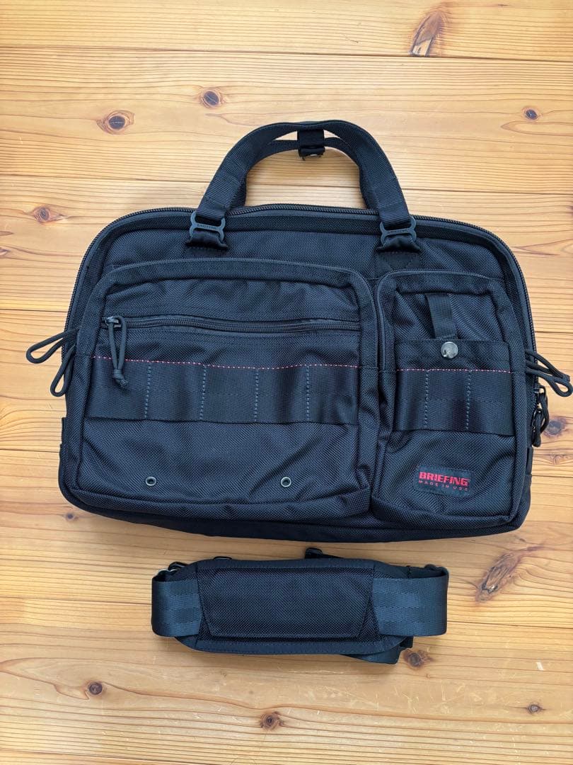 ブリーフィング B4ライナー 黒 美品