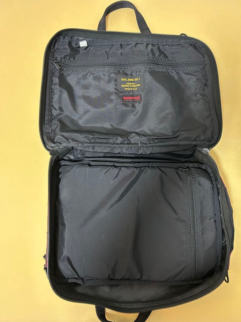 ブリーフィング ビームスプラス 3WAY リュック 黒