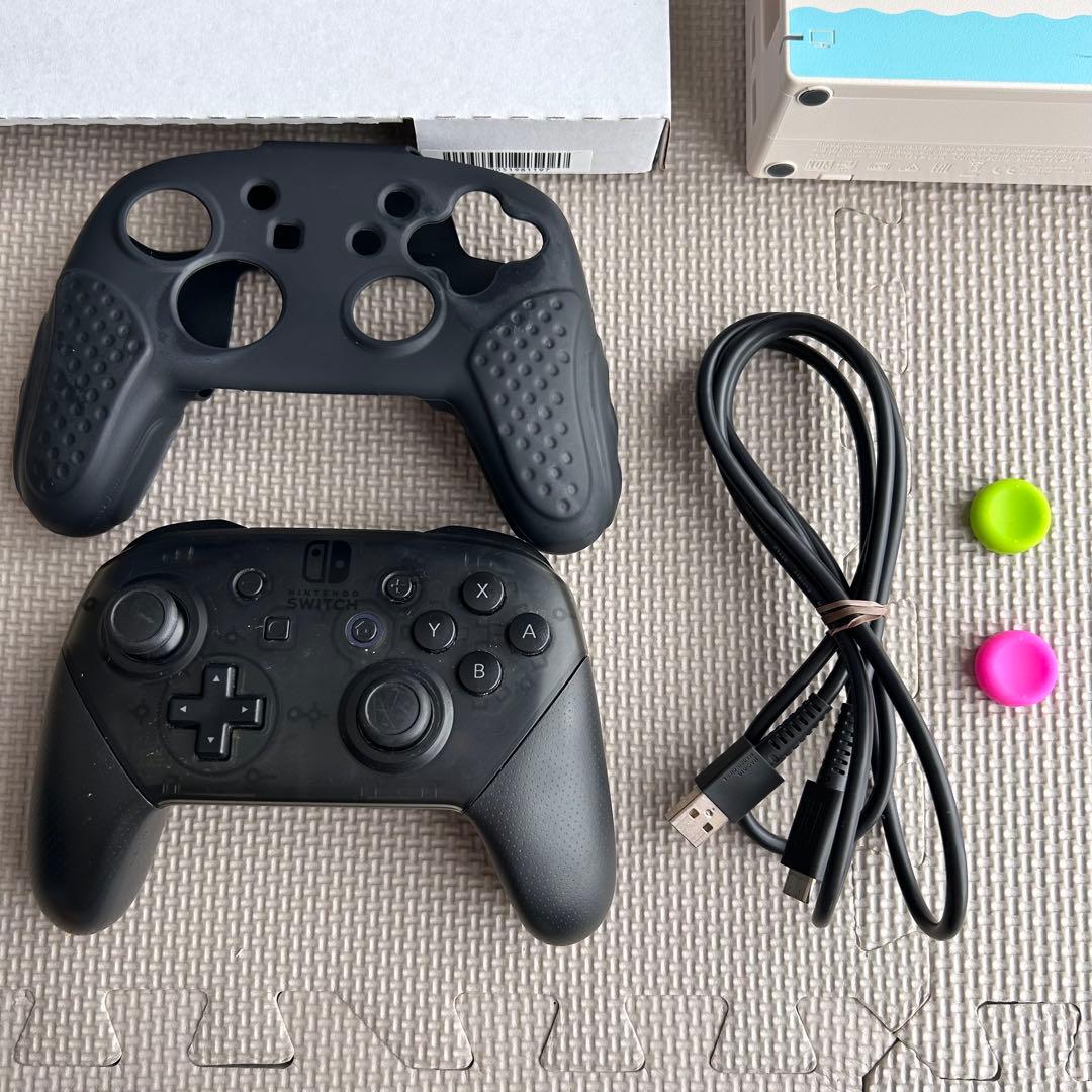 【超豪華】Switch本体セット　どうぶつの森　Proコントローラー他4点付き！