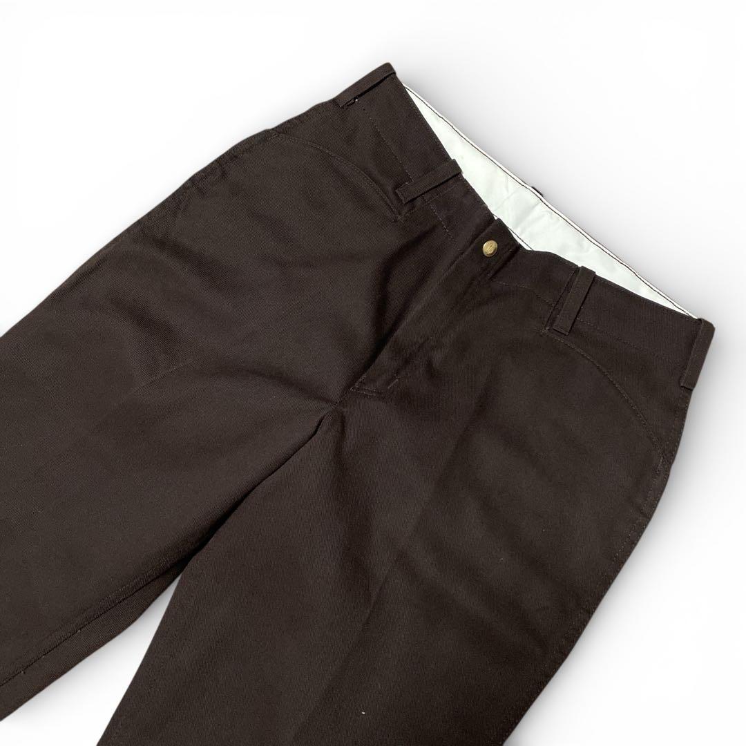 美品90’s Dickies フリスコパンツ　ワークパンツ　ブラウン　w31
