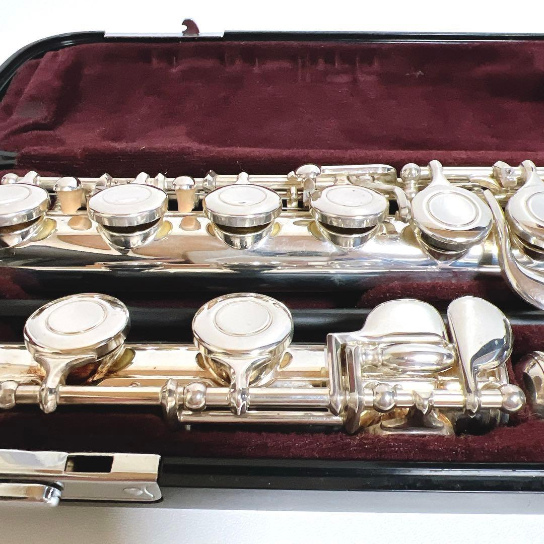 【美品】YAMAHA ヤマハ フルート　YFL211 YFL-211鏡面仕上げ