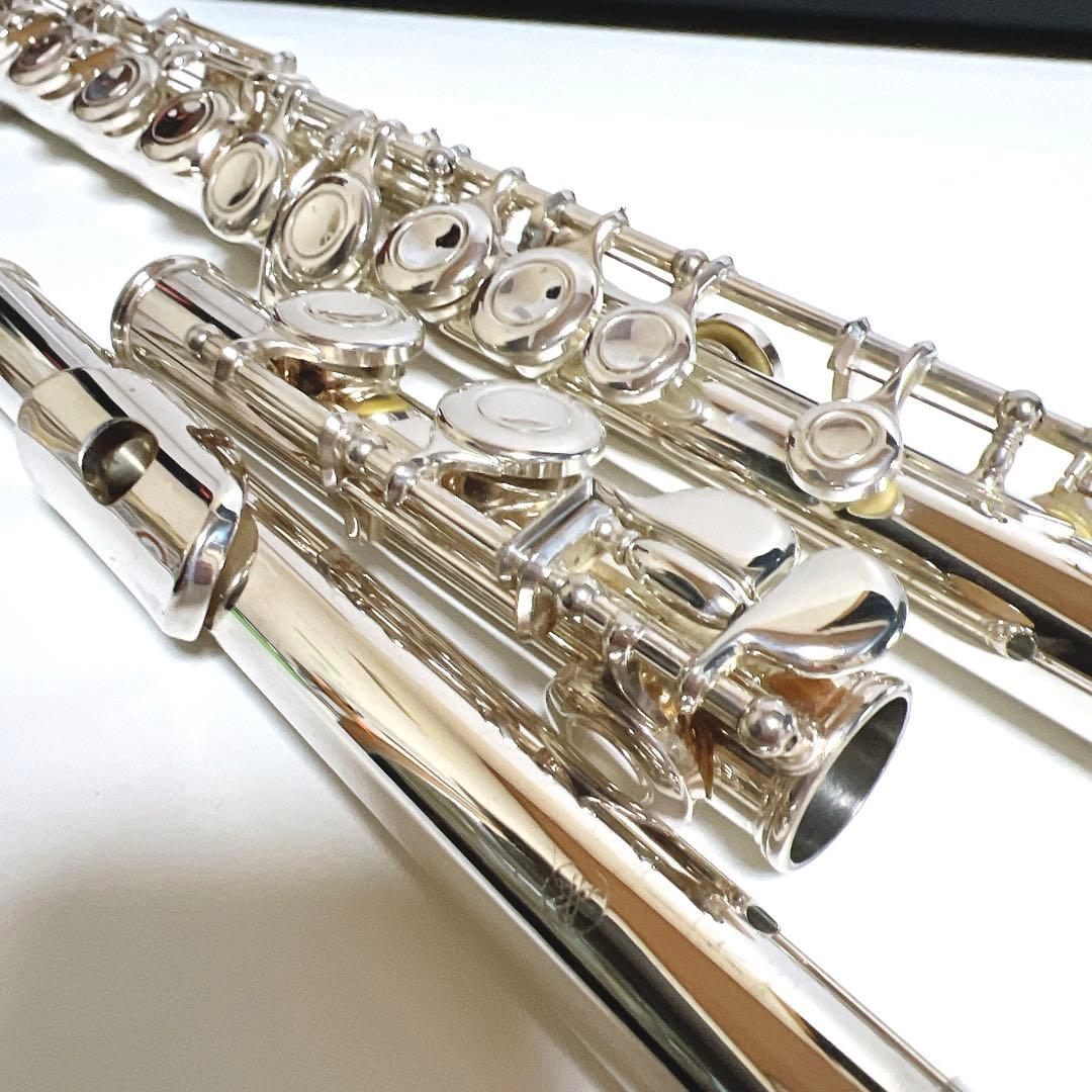 【美品】YAMAHA ヤマハ フルート　YFL211 YFL-211鏡面仕上げ