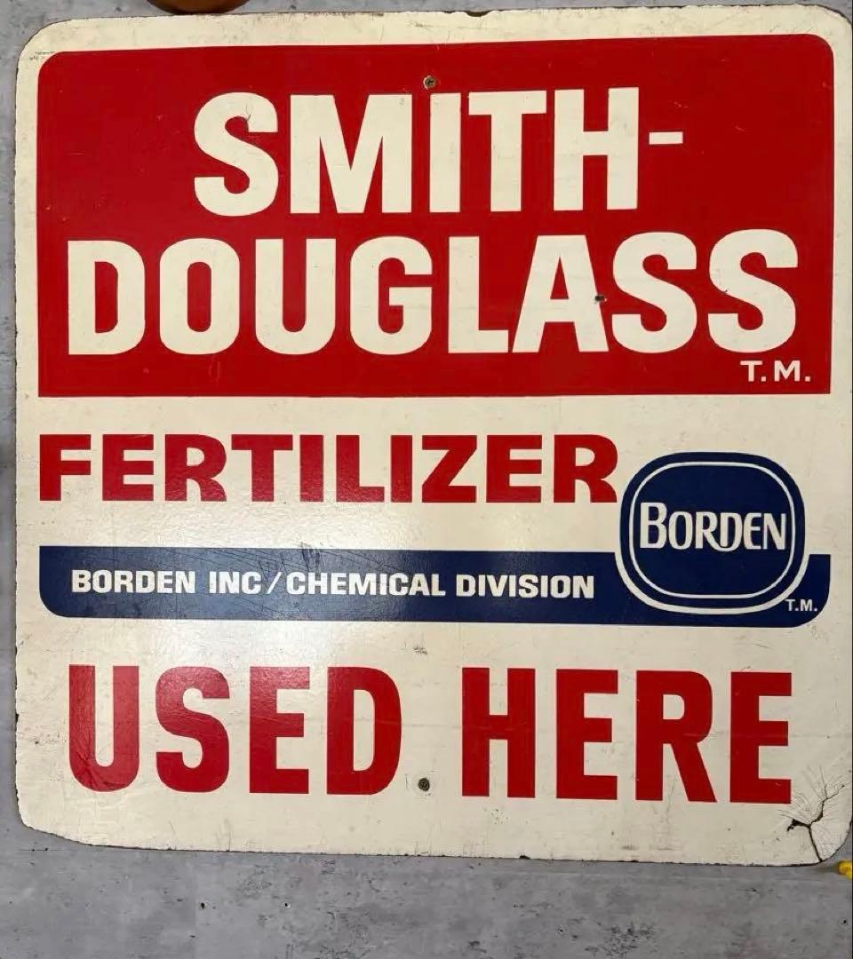 Smith-Douglass ボーデン　ヴィンテージ看板