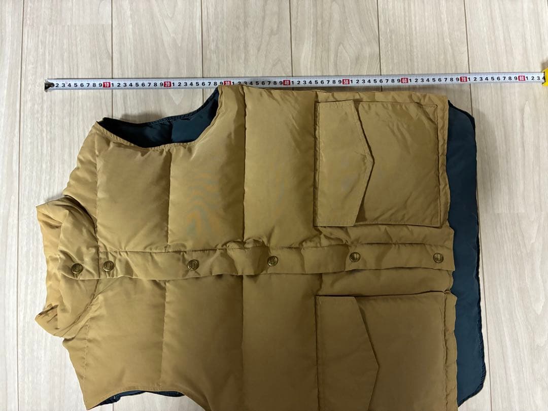 ウールリッチ　ダウンベスト ベージュ 80年代　ヴィンテージ　USA製