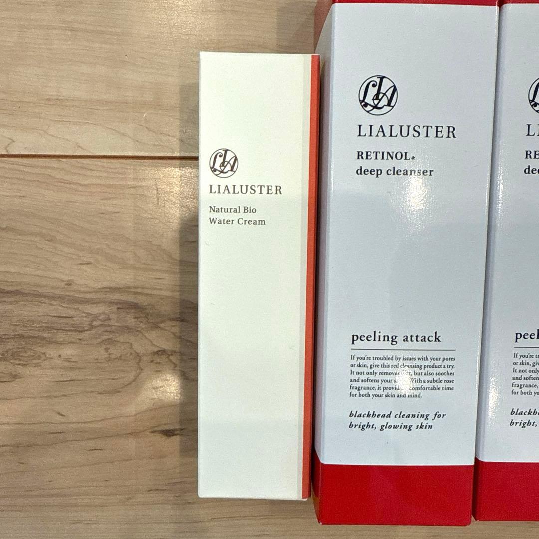 おまけ付き リアラスターレチノールディープクレンザー、ビオウォータークリーム