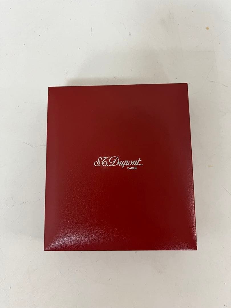 開閉音あり 高音 デュポン ガスライター シルバー ストライプ ライン2s