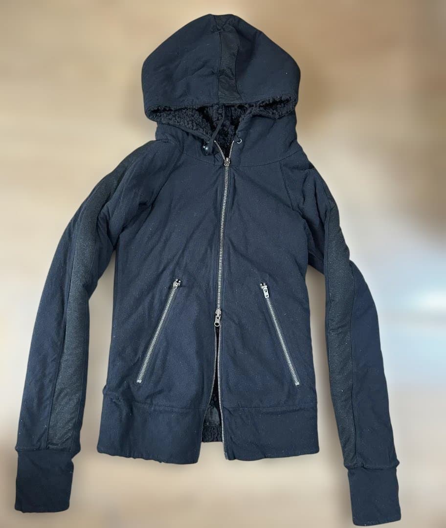 【ルグランブルー】リバーシブルボアパーカーlgbifsixy2k