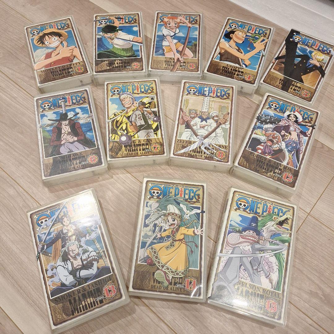 ★ワンピース★ピース1～8★12～15★１２個セット★まとめ売り★VHS ★