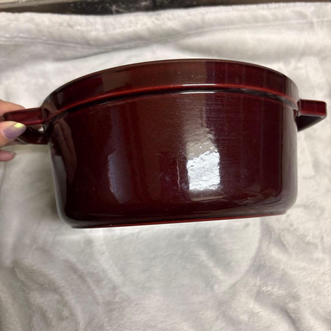 STAUB LA COCOTTE 赤 24cm