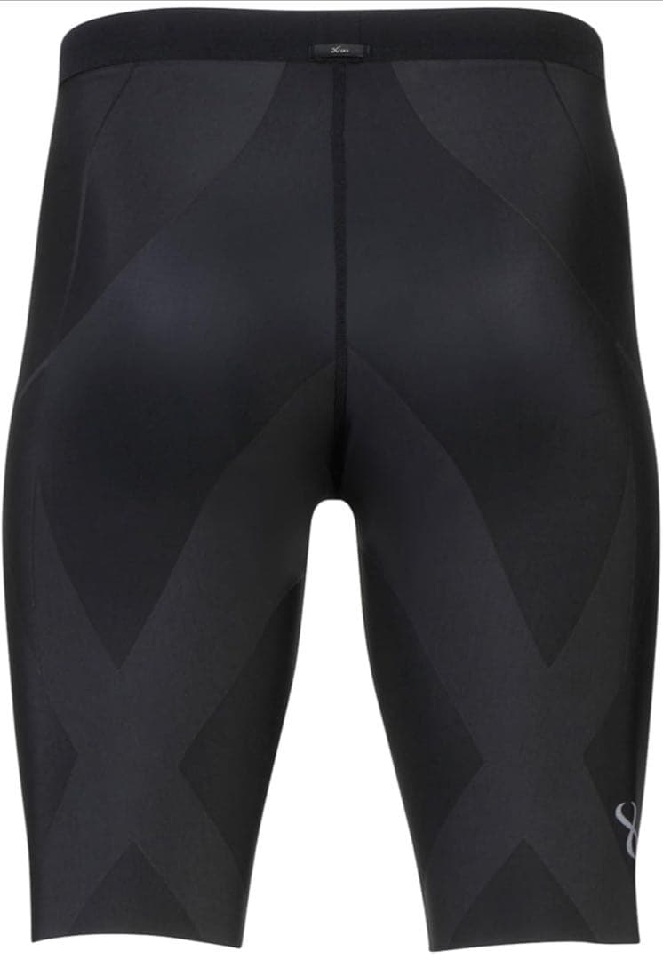 《美品》 CW-X スポーツタイツ ハーフ ブラック M メンズ