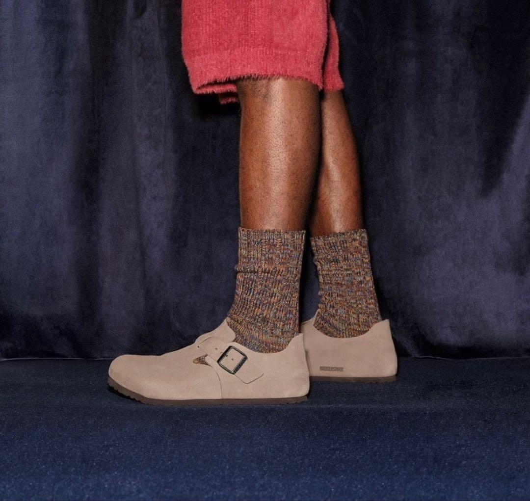 BIRKENSTOCK ベージュ ロンドン　スエード　42 27cm