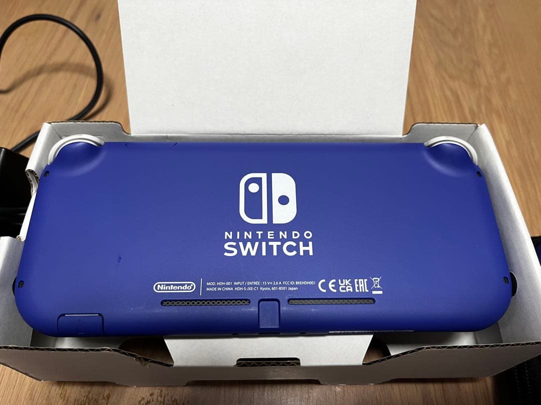 Nintendo Switch Lite 青 充電器・ケース付き