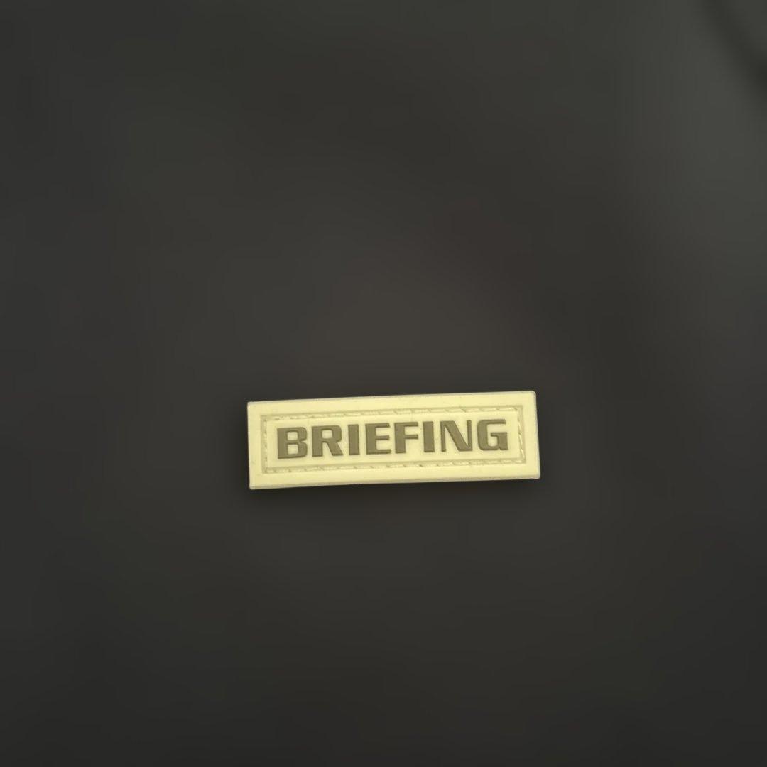 BRIEFING ネイビー ハーフジップシャツ