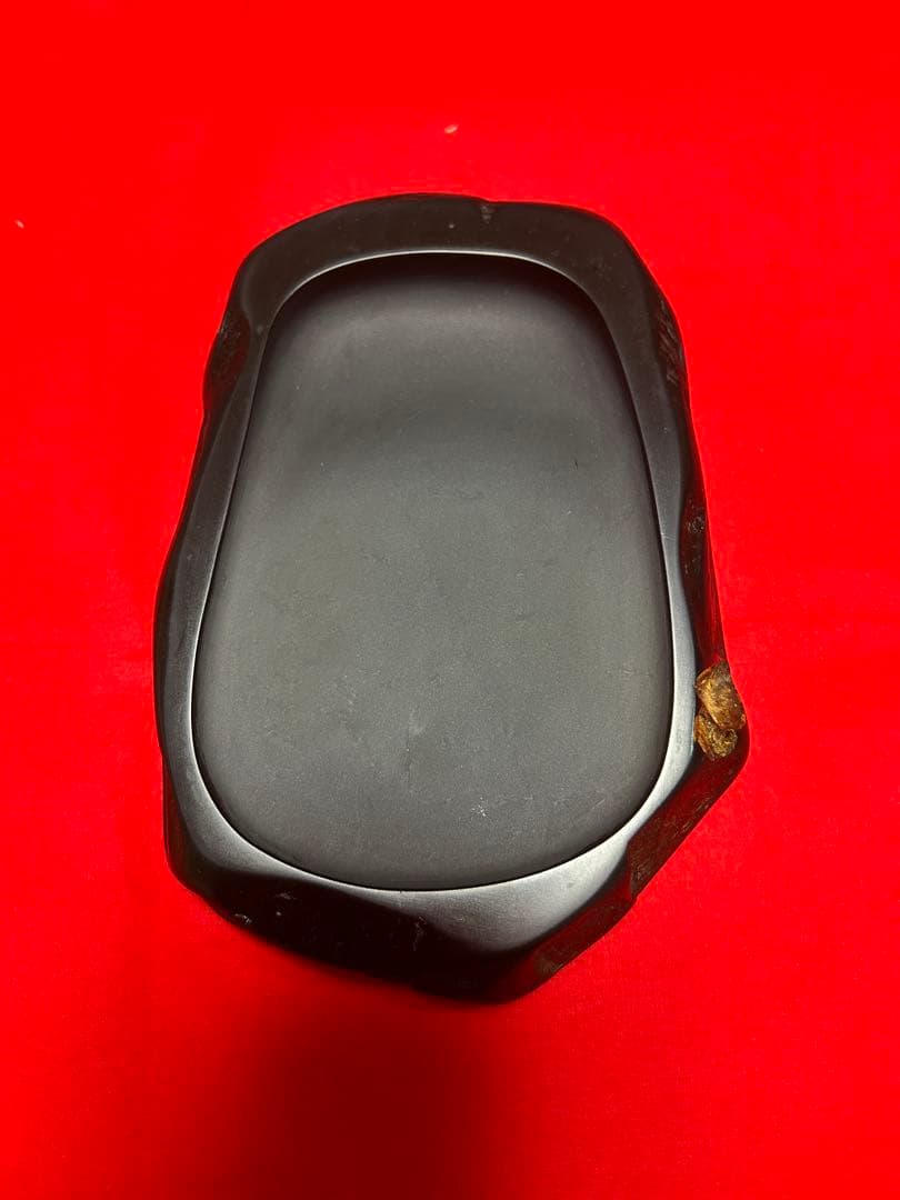 【値下げ中！】鍋倉山龍渓硯　秀石作　書道具