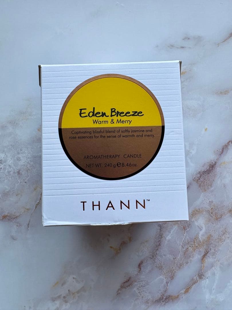 THAAN アロマティックキャンドル EB　《エデンブリーズ》