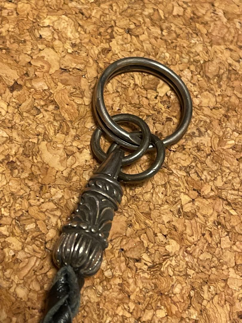 ◆感謝価格◆シルバー925×レザー◆シルバーウォレットチェーン◆