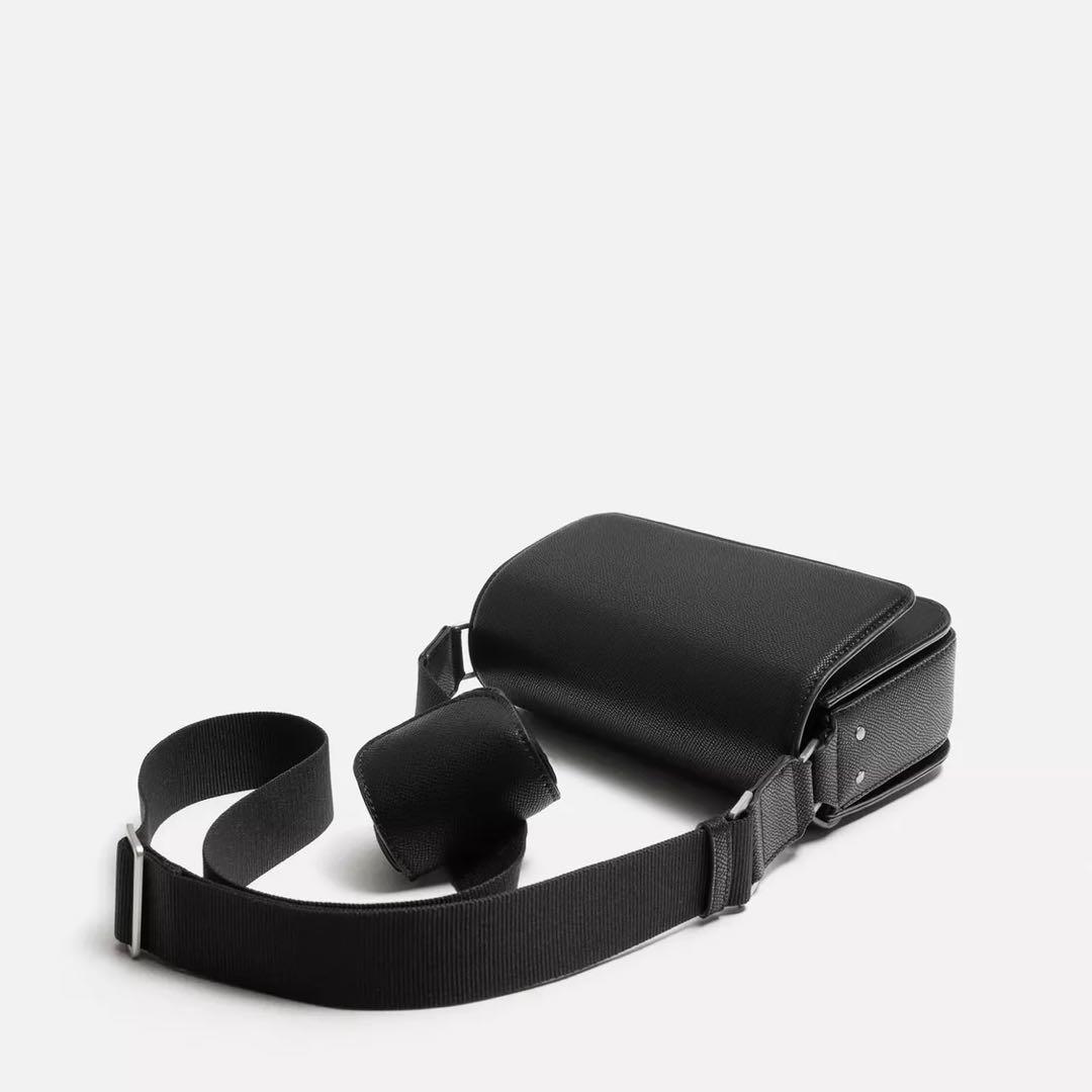 ZARA ザラ テクスチャードクロスボディバッグ