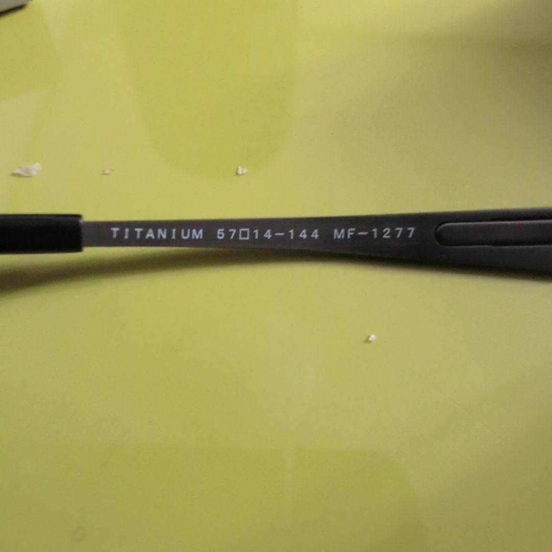 Masaki Matsushima チタン サングラス 57014-144