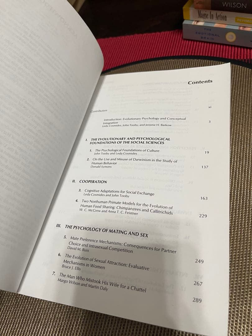 洋書 The Adapted Mind Evolutionary Psychology