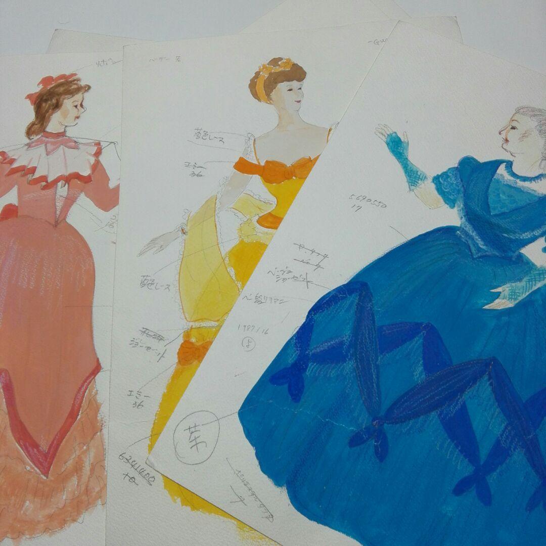 劇レア　大地真央　帝劇　風と共に去りぬ　62年3/7-4/27