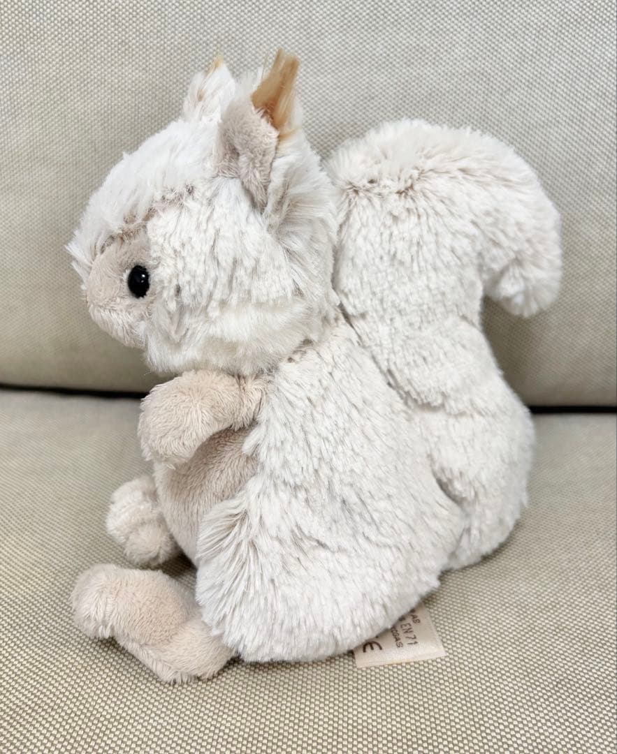 す*け様 ブコウスキー　りす　ぬいぐるみ　グレー　bukowski