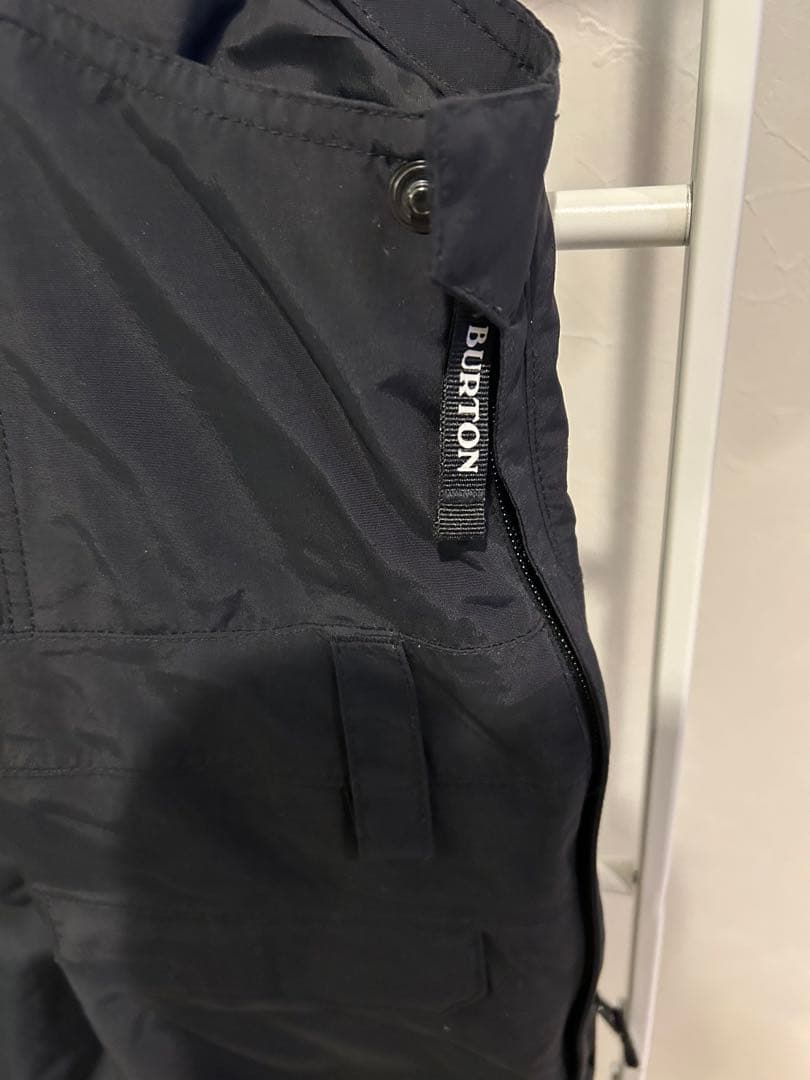 Burton ブラック スキーオーバーオール (子ども用)