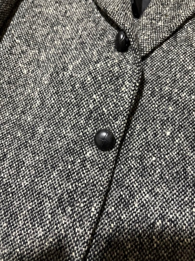 未使用に近い　ヴィンテージ　マクベス　アイルランド製　ドネガルツイード　A5