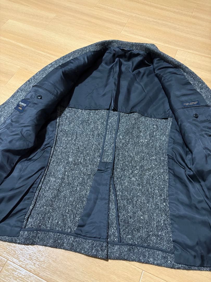 未使用に近い　ヴィンテージ　マクベス　アイルランド製　ドネガルツイード　A5