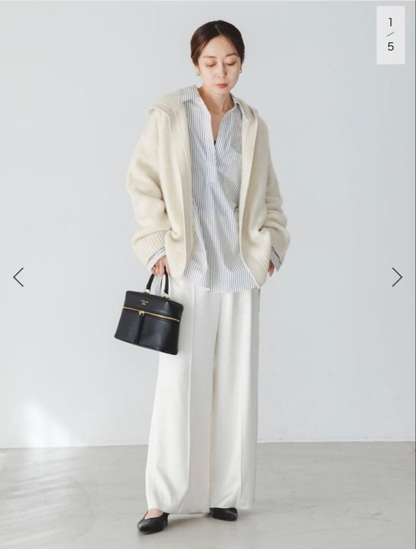 NOBLE イージーケアコットンスキッパーシャツ