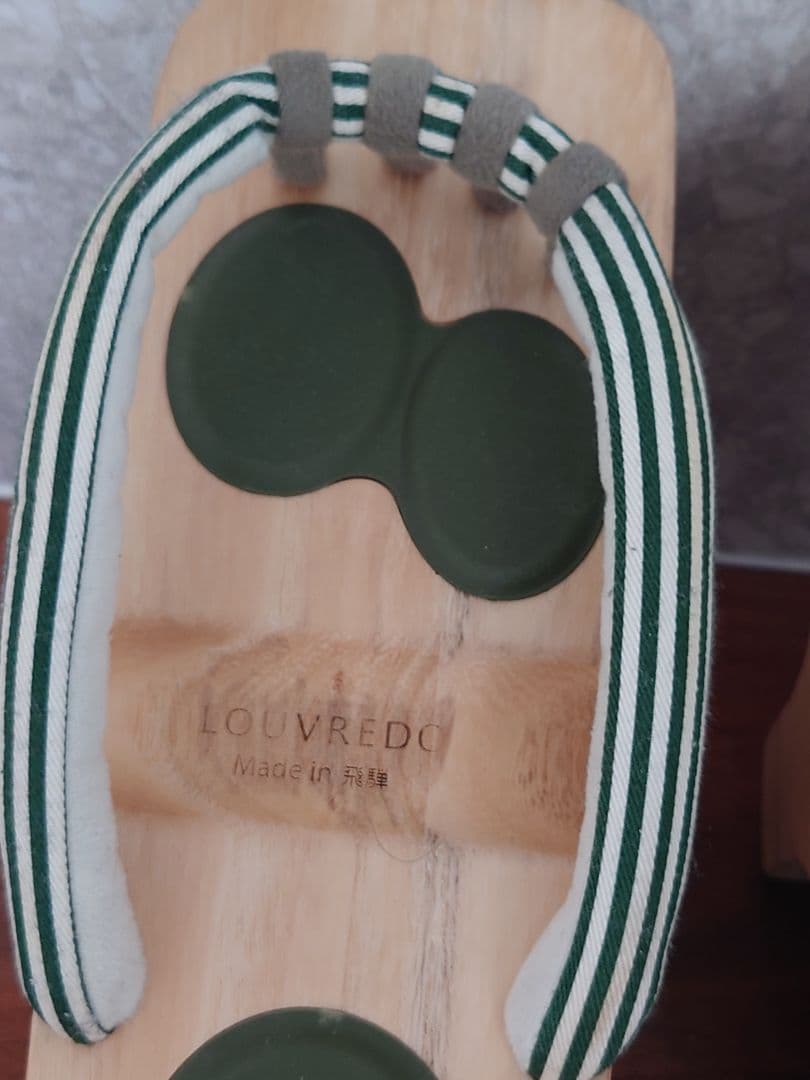 あしゆびひろ下駄　一本歯　LOUVREDO