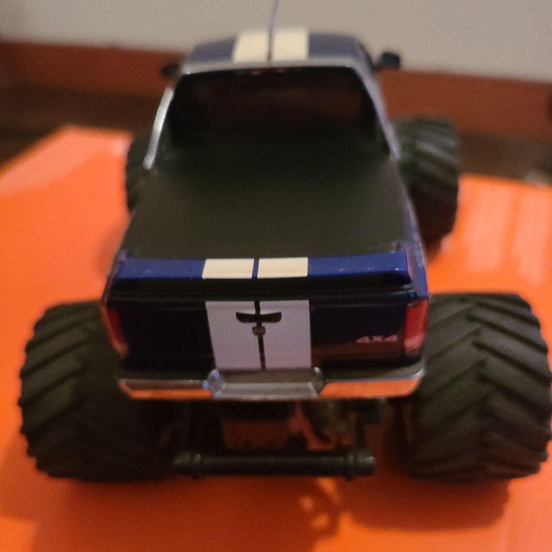 京商　ミニッツモンスター　ダッジ　ラム　ブルー　ジャンク扱い　AM基盤