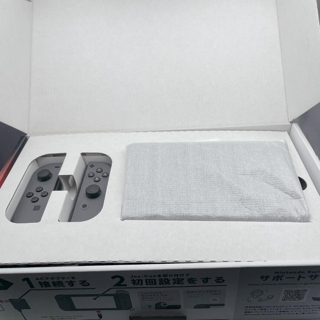 【概ね美品】Nintendo Switch 本体 グレー 旧型 完品