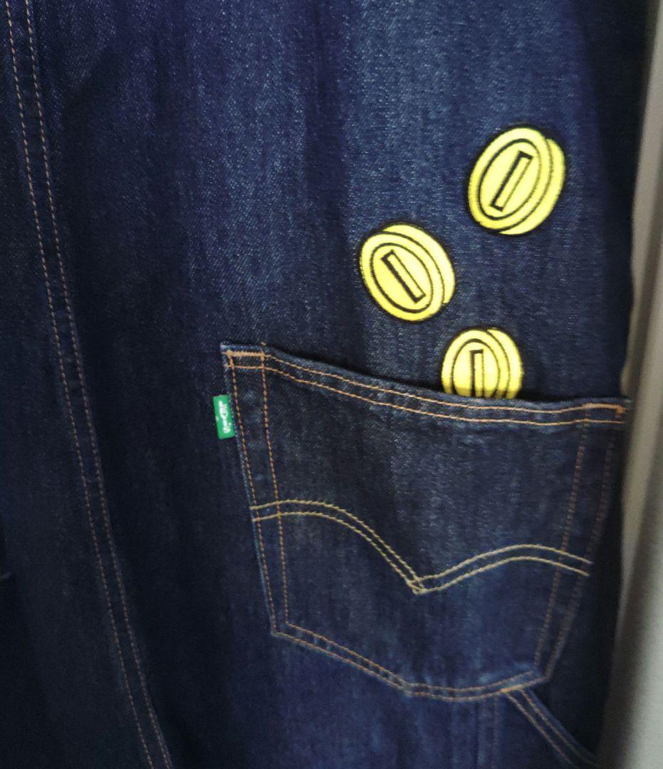 Levi's　スーパーマリオ 希少L　オーバーオール メンズ