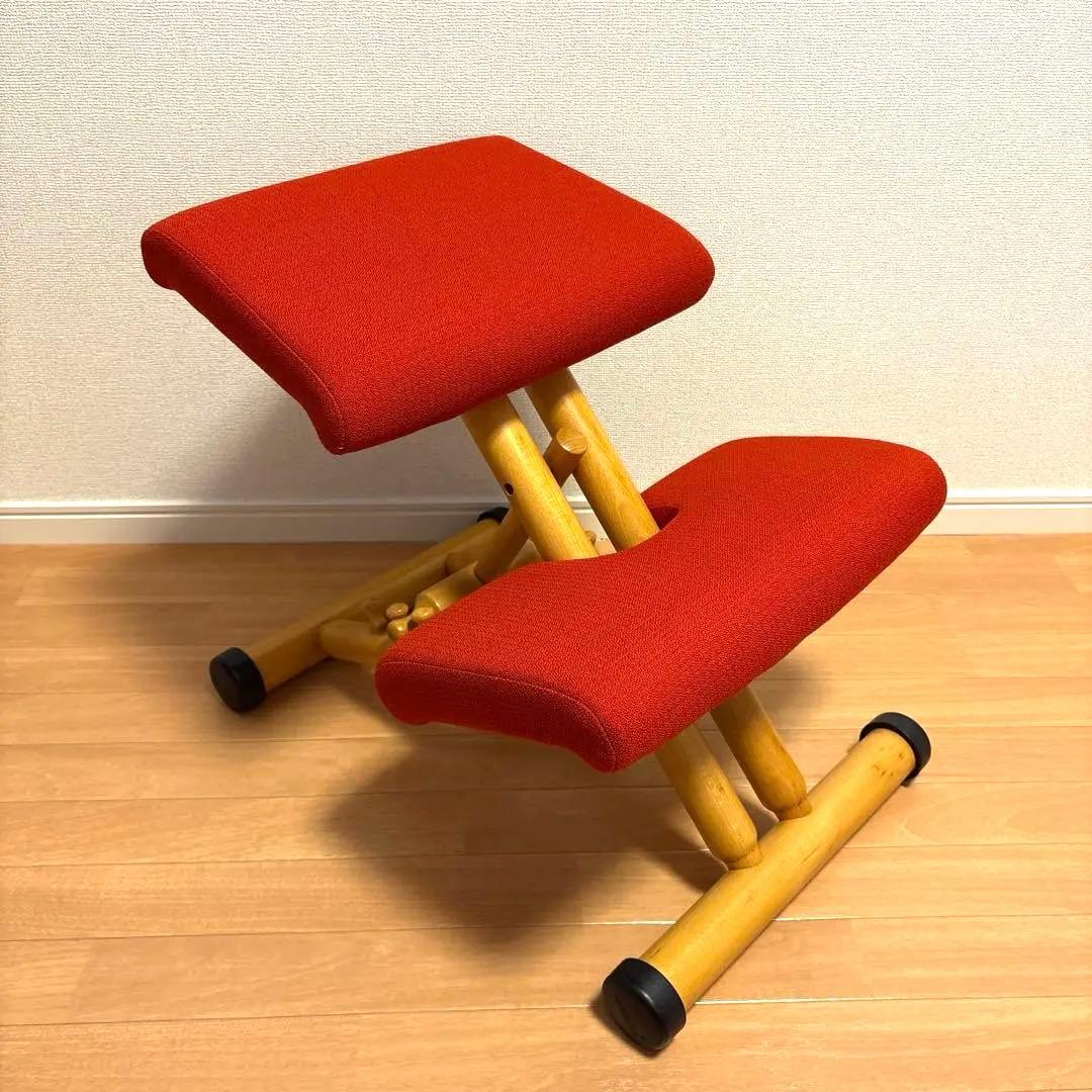 STOKKE ストッケ MULTIバランスチェア 赤