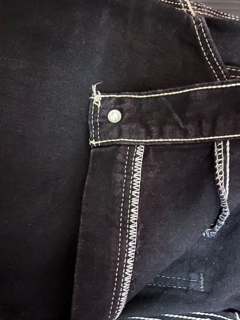 j*y様 70's Dickes ブラックカラーダック地ペインターmade in