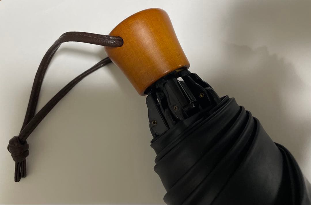 サンバリア 折りたたみ日傘 ３段折 / コンビ ネイビー 美品 サンバリア100