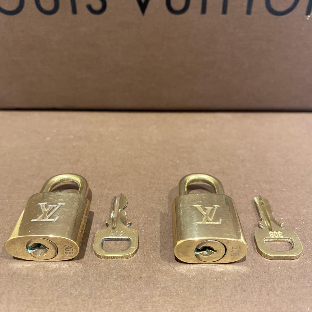 L00123 ルイヴィトン　パドロック　10セット　カデナ　南京錠　鍵
