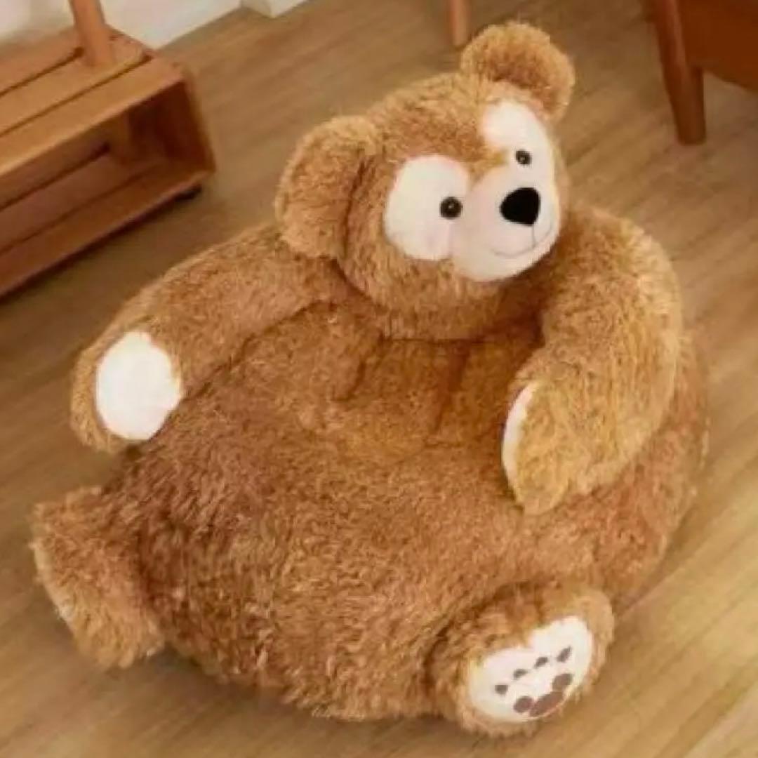 上海ディズニーランド　ダッフィー　ソファ　ソファー　新品未使用タグ付き