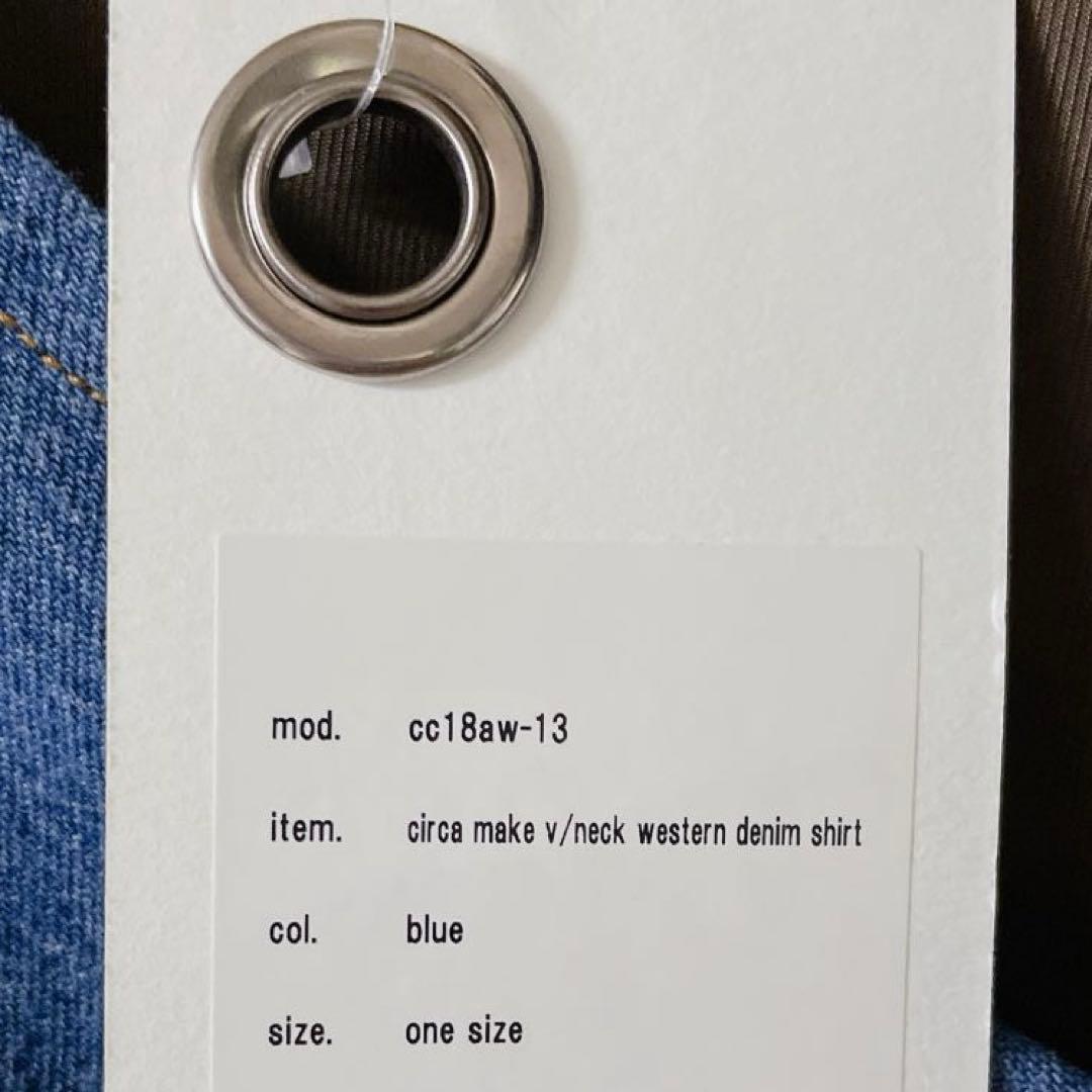 【新品】77circa × Wrangler デニム シャツ カバーオール