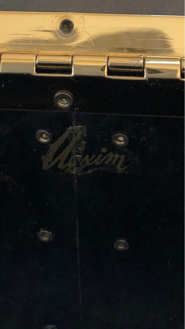 ヴィンテージ　ルーサイトバッグ　ビーズ