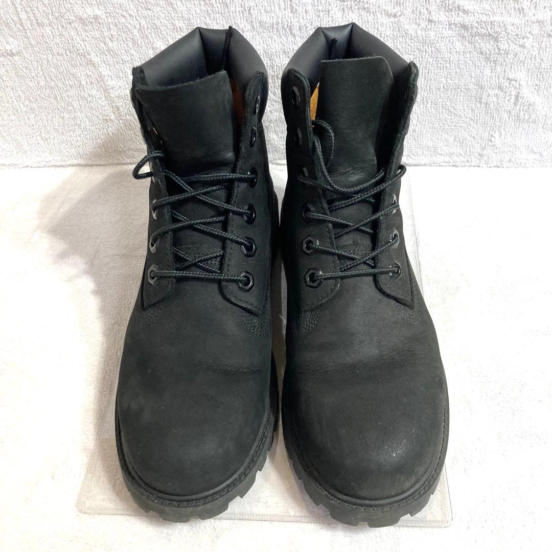 ✨極美品✨　ティンバーランド　ブラック　プレミアム　ウォータープルーフ　23.5