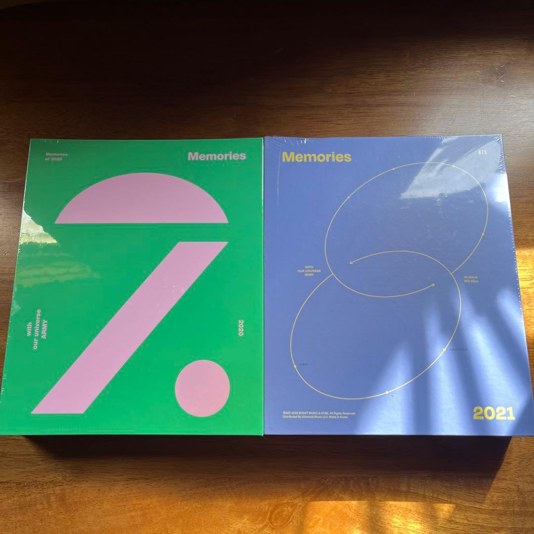 未開封　BTS　Memories of 2020 2021　DVD