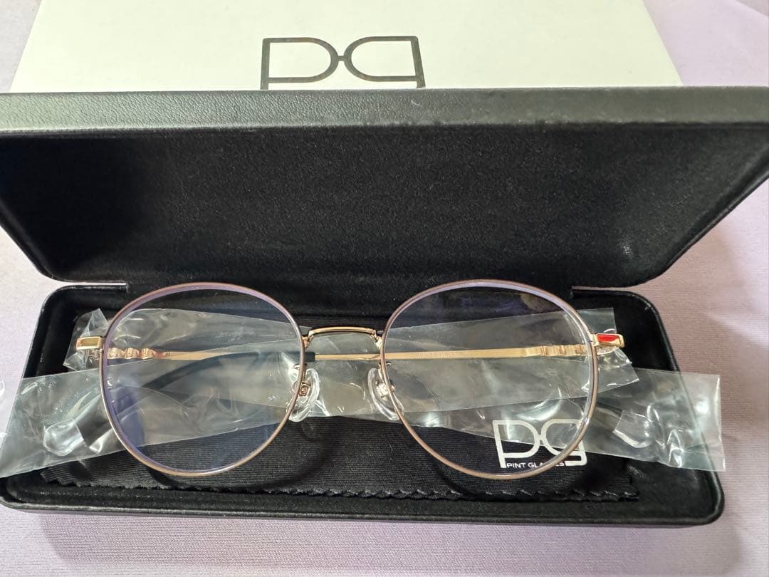 ピントグラス　シニアグラス　woman ラウンド軽度　PG-202L-BN