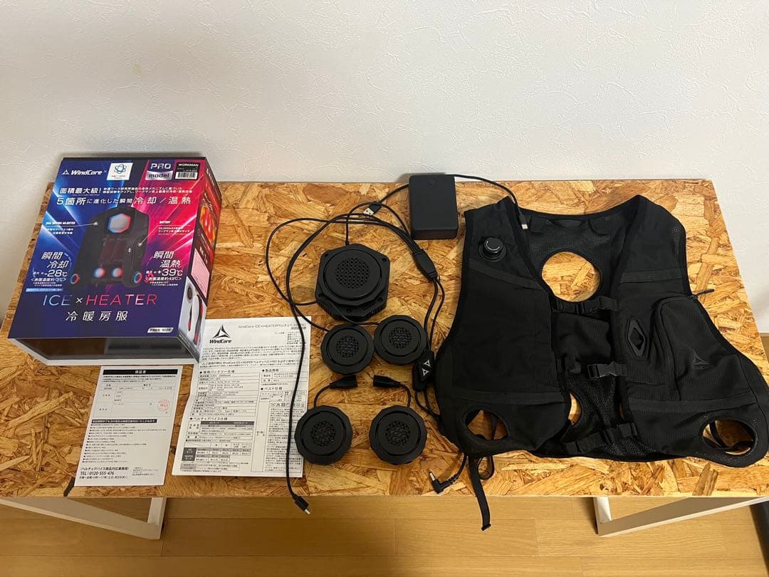 WindCore X PRO model クールベスト