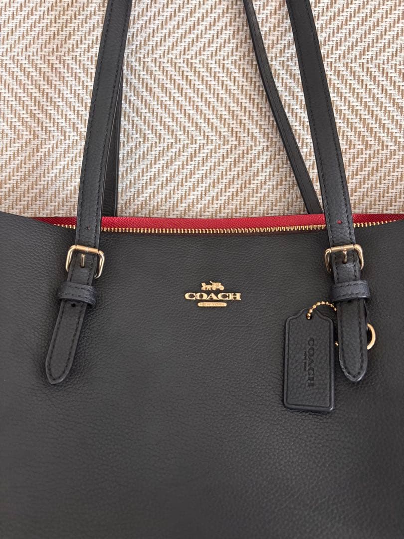COACH ブラック トートバッグ