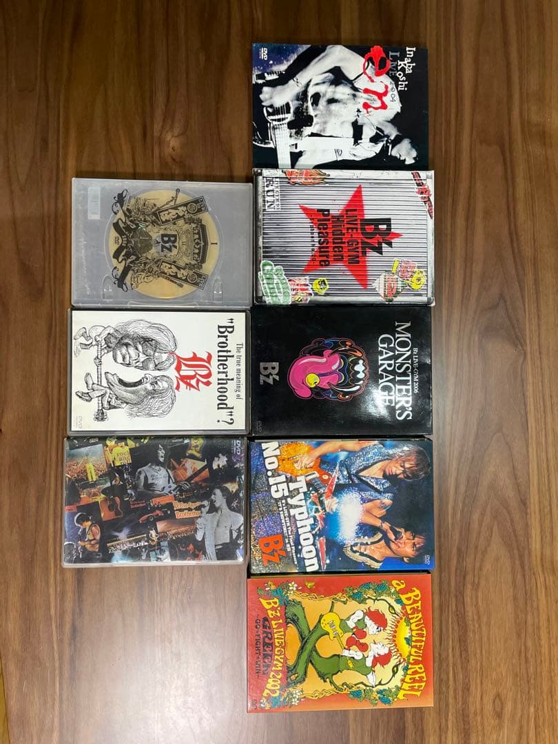 B'z DVD 8枚セット