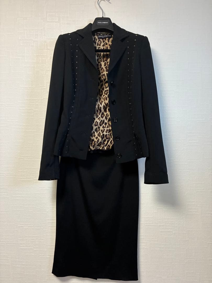 DOLCE & GABBANA ビジネススーツ ブラック